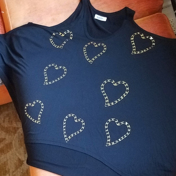 Lauren Moshi Tops - LAUREN MOSHI Cold Shoulder Shirt